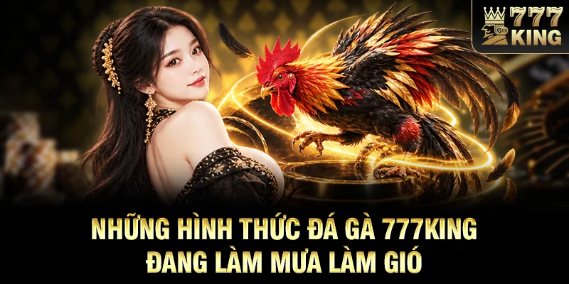 Những hình thức đá gà 777KING đang làm mưa làm gió